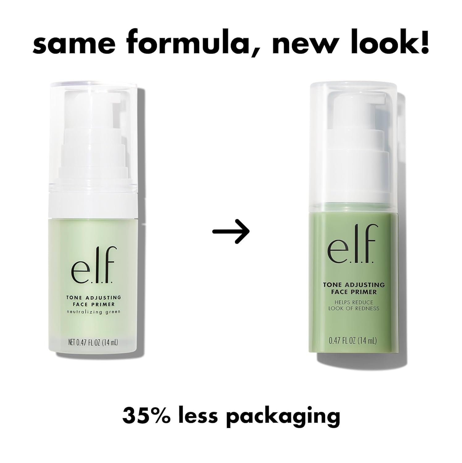 e.l.f. Tone Adjusting Face Primer, Makeup Primer For Neutralizing Uneven Skin Tones & Redness, Grips Makeup To Last, Vegan & Cruelty-free, Small - Image 4