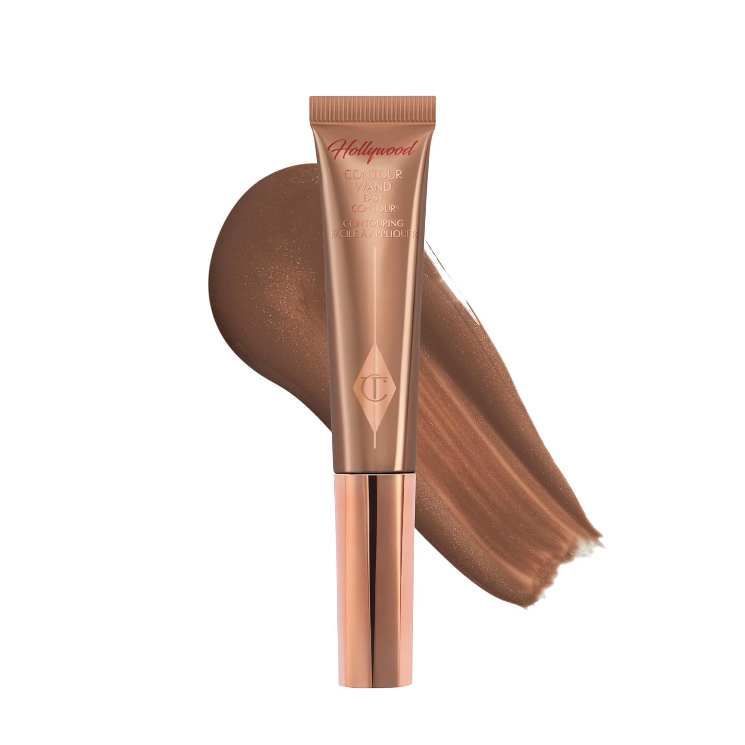 Charlotte Tilbury Hollywood Liquid Contour Wand - Easy-to-Use Contour Stick & Liquid Bronzer for Sculpting & Shaping - Leaves a Natural-Looking Sculpted Finish - Image 2