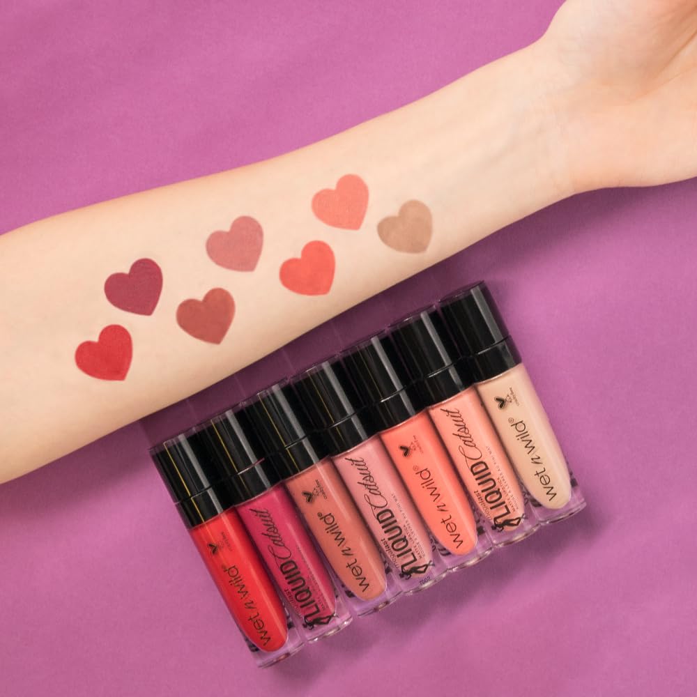 wet n wild Megalast Catsuit Matte Liquid Lipstick, Red Give Me Mocha | Lip Color Makeup | Moisturizing | Creamy | Smudge Proof - Image 6
