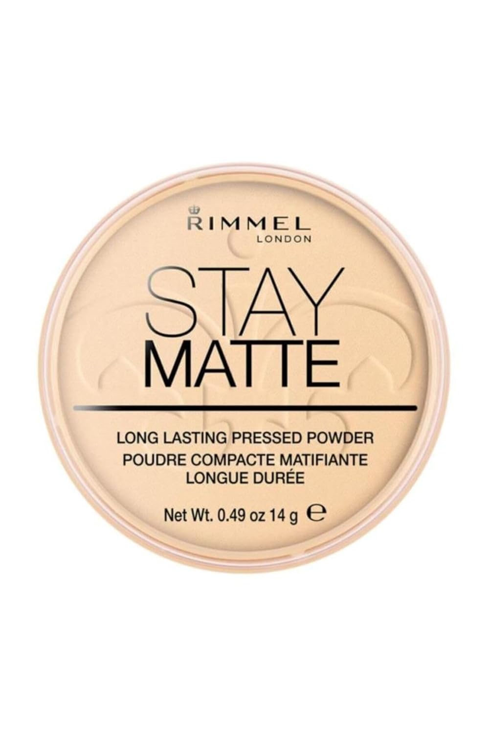 Rimmel London Stay Matte - 001 Transparent - Pressed Powder, Lightweight, High Coverage, Shine Control, 0.49oz - Image 2
