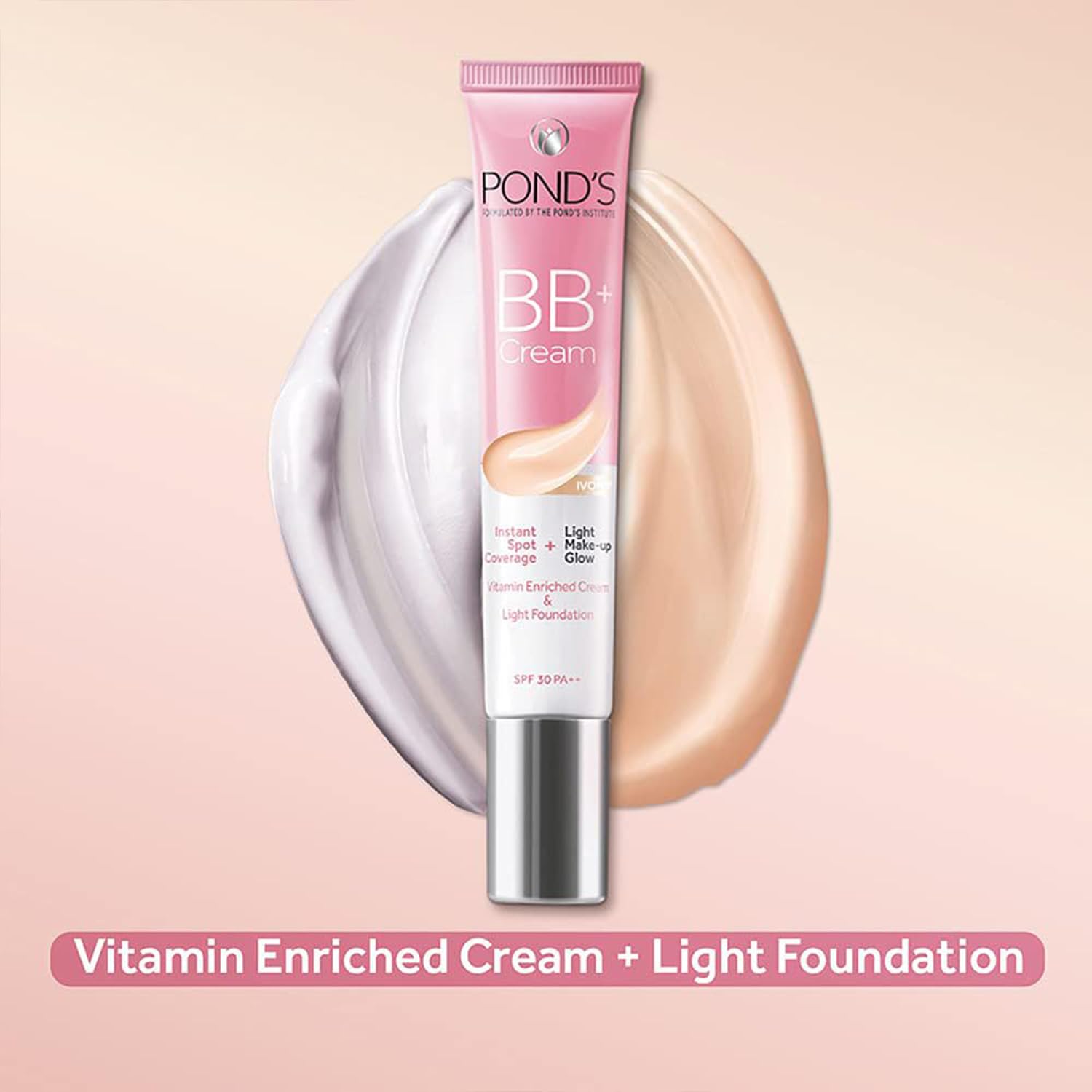 POND'S BB+ Cream Ivory Lightweight Foundation Cream 18g - Image 7