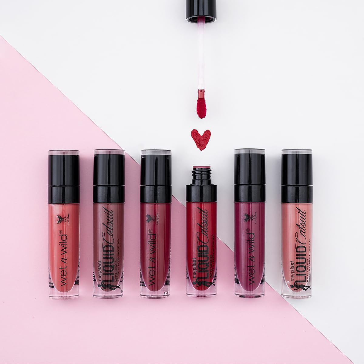 wet n wild Megalast Catsuit Matte Liquid Lipstick, Red Give Me Mocha | Lip Color Makeup | Moisturizing | Creamy | Smudge Proof - Image 5