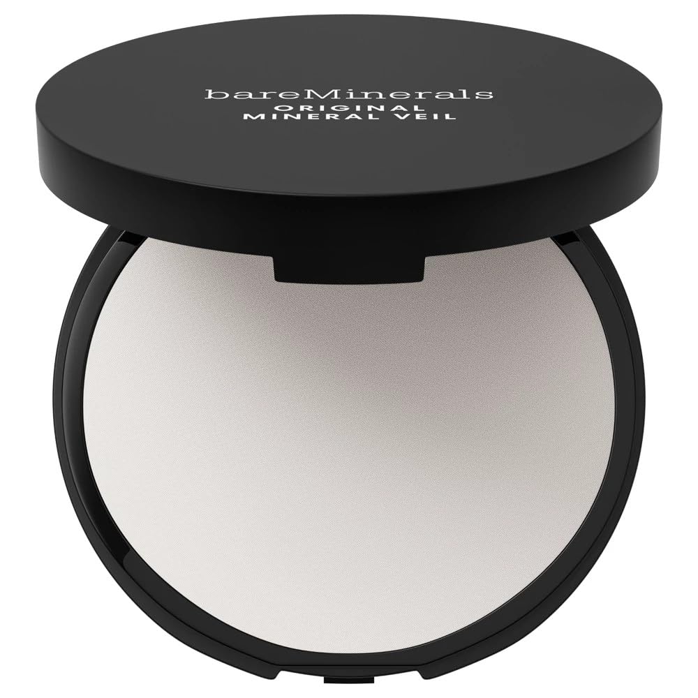 bareMinerals Original Pressed Mineral Veil Setting Powder with Puff Applicator, 0.3 Ounce (Pack of 1), Sheer Light - Image 2