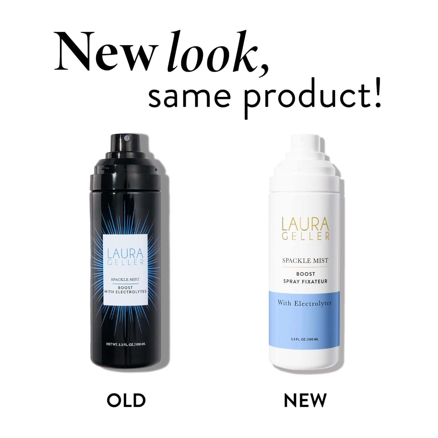 LAURA GELLER NEW YORK Spackle Mist Boost Setting Spray with Electrolytes - Long-Lasting Makeup Spray with Blue Light Protection - Dewy Skin Makeup Setting Spray - Image 3