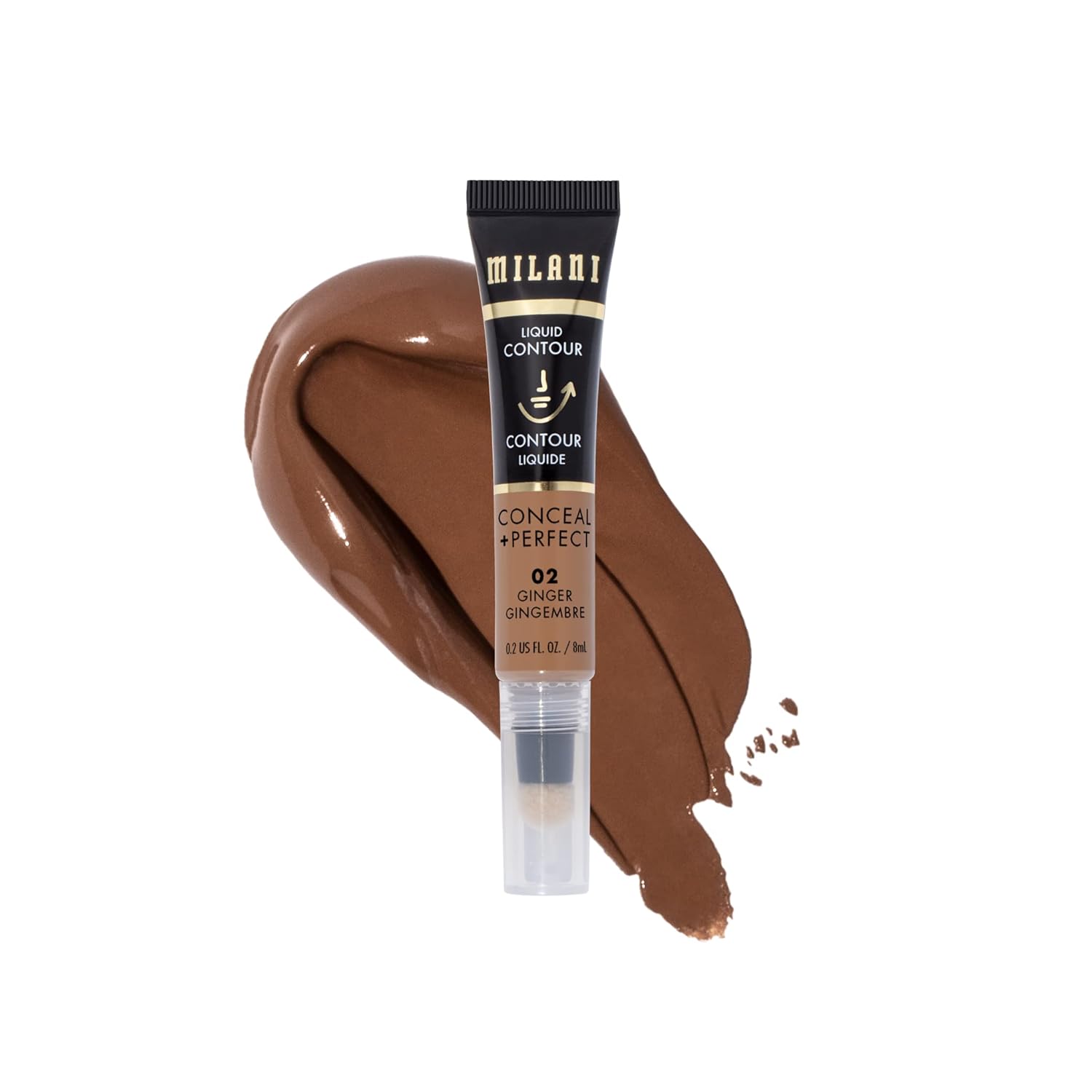 Milani Conceal + Perfect Liquid Contour for Added Definition, Face Lift Collection - Ginger - Image 2