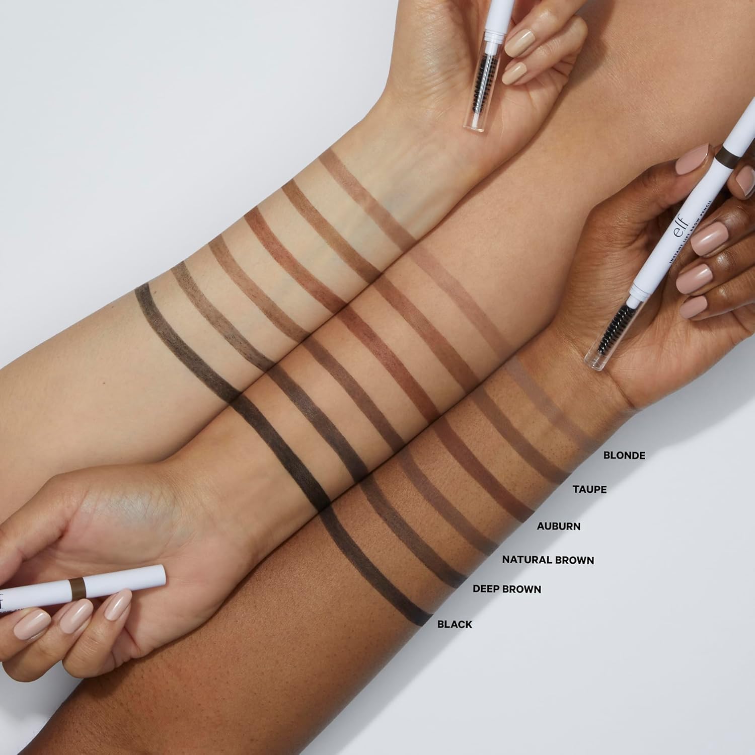 e.l.f. Instant Lift Brow Pencil, Dual-Sided, Precise, Fine Tip, Shapes, Defines, Fills Brows, Contours, Combs, Tames, Neutral Brown, 0.006 Oz - Image 4