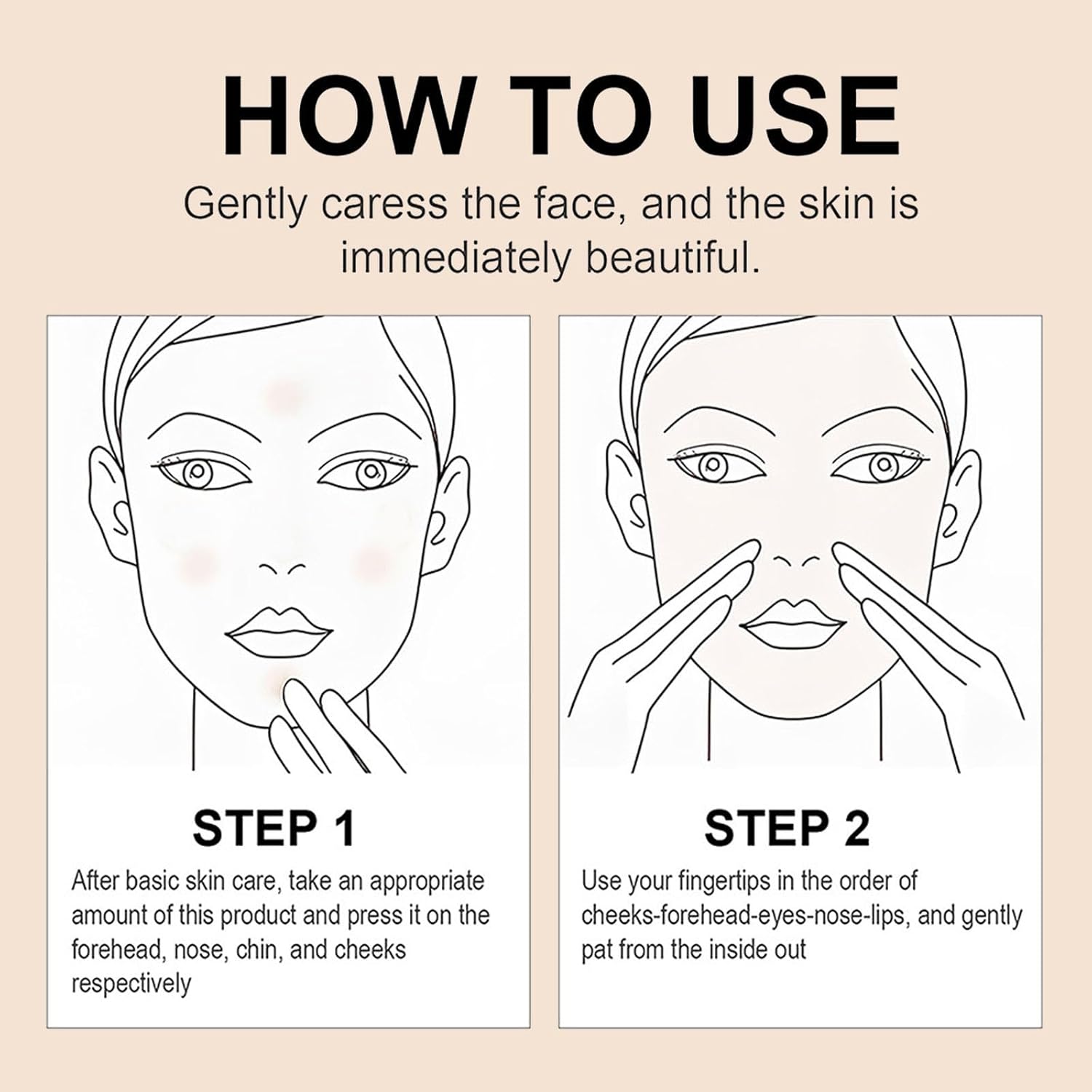 Hydrating CC Cream Foundation with Centella Asiatica Multi-Purpose Pre-makeup Primer Moisturizing Facial Concealer Sunscreen Full-Coverage CC Cream with SPF 25 (02) - Image 7