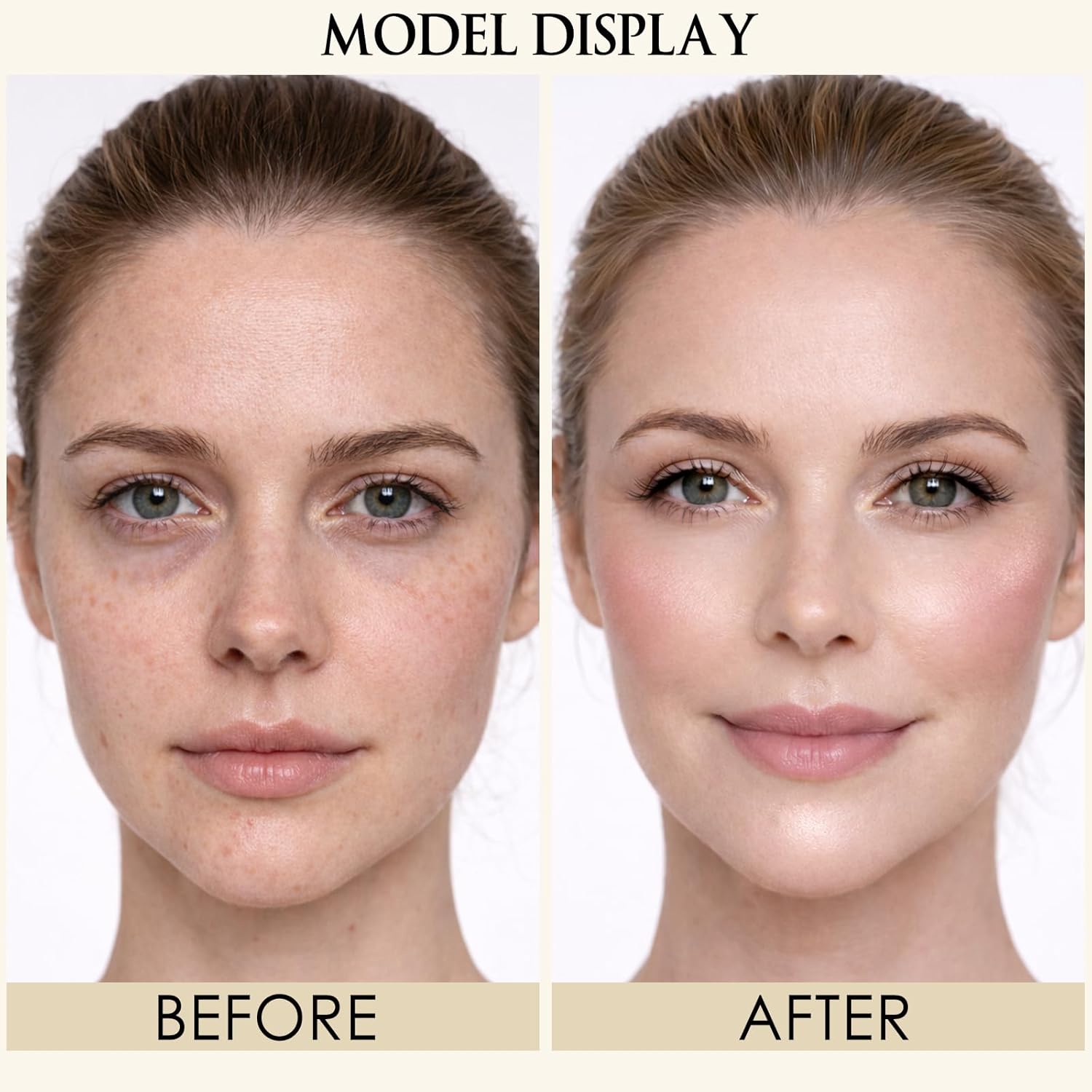 UCANBE 26 Colors Face Makeup Palette Set, All-in-One Makeup Set Includes Concealer, Highlight, Blush, Bronzer with 2 Brushes – Multi-Use Facial Beauty Makeup Gifts Kit for Women Travel-Friendly - Image 3