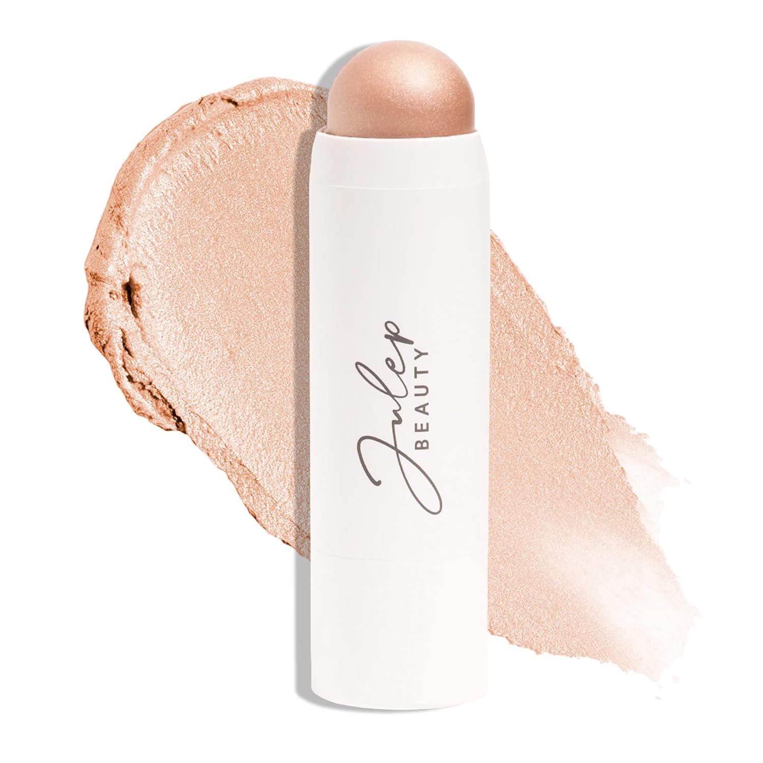 Julep Skip The Brush Cream to Powder Highlighter Stick- Sheer Glow - Blendable and Buildable Color - 2-in-1 Makeup Stick - Image 2