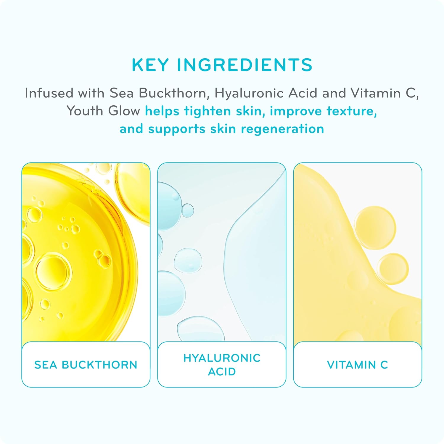 pūrlisse Youth Glow Vitamin C CC Cream with SPF 50 - Color Corrector Enriched with Sea Buckthorn, Vitamin C & Hyaluronic Acid - Boosts Radiance & Youthfulness - Paraben-Free - Light (1.4 oz) - Image 4