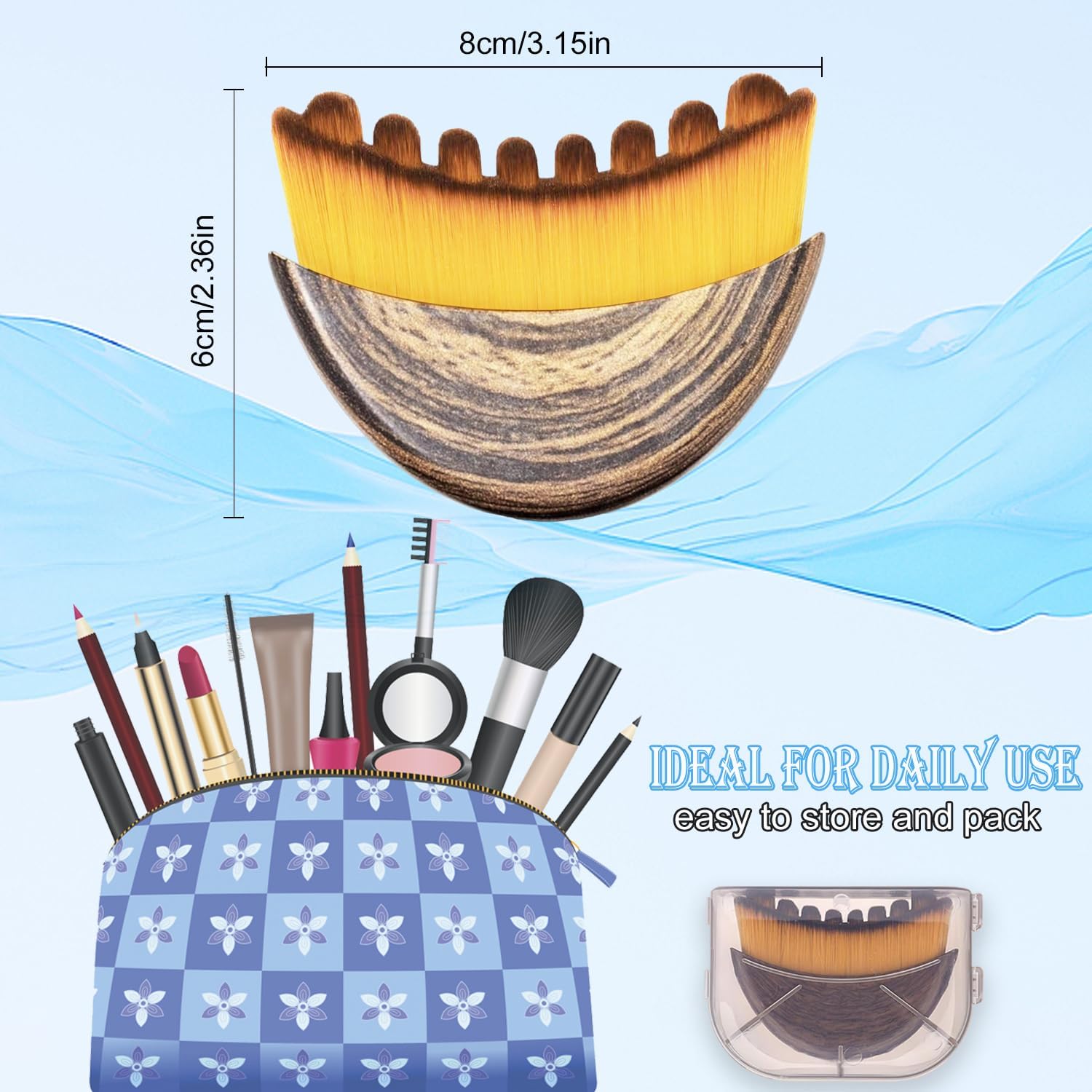 New Lymphatic Contour Face Brush - Contour Face Brush for Lymphatic Drainage, Enhancing Elasticity, Brightening Skin Tone, Relieve Fatigue, Mother's Gift, Christmas Gift for Man and Woman(1PCS) - Image 6