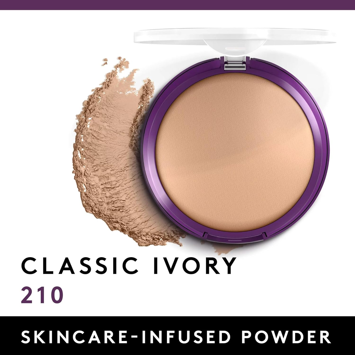 Covergirl Simply Ageless Instant Wrinkle Blurring Pressed Powder, Classic Ivory, 0.39 Oz - Image 3