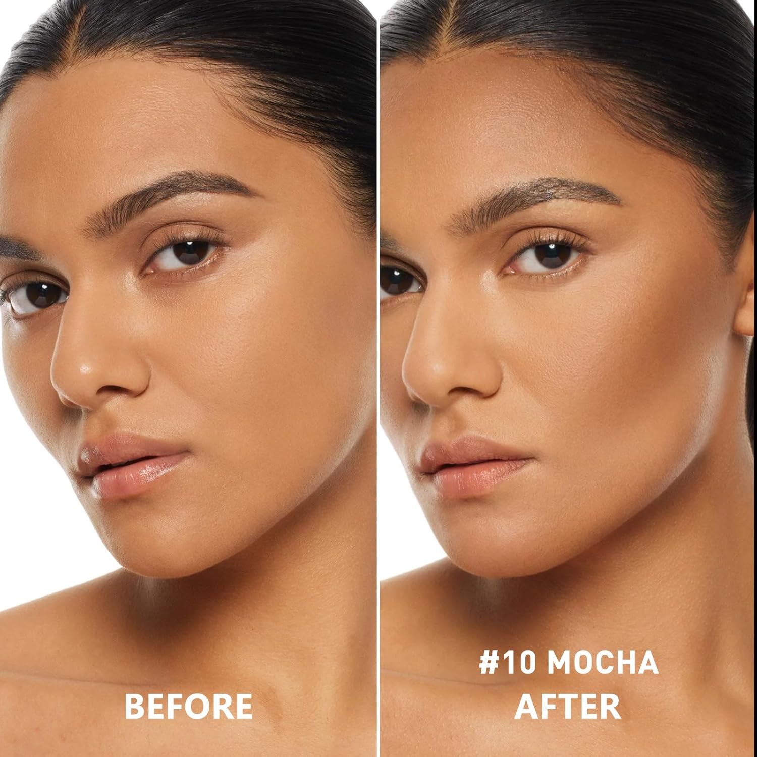 FOCALLURE Cream Contour Stick, Matte Bronzer Stick, Professional Face Shaping & Contouring Stick Makeup, Easy to Apply with Buildable Coverage, Long Lasting & Sweatproof, MOCHA - Image 3