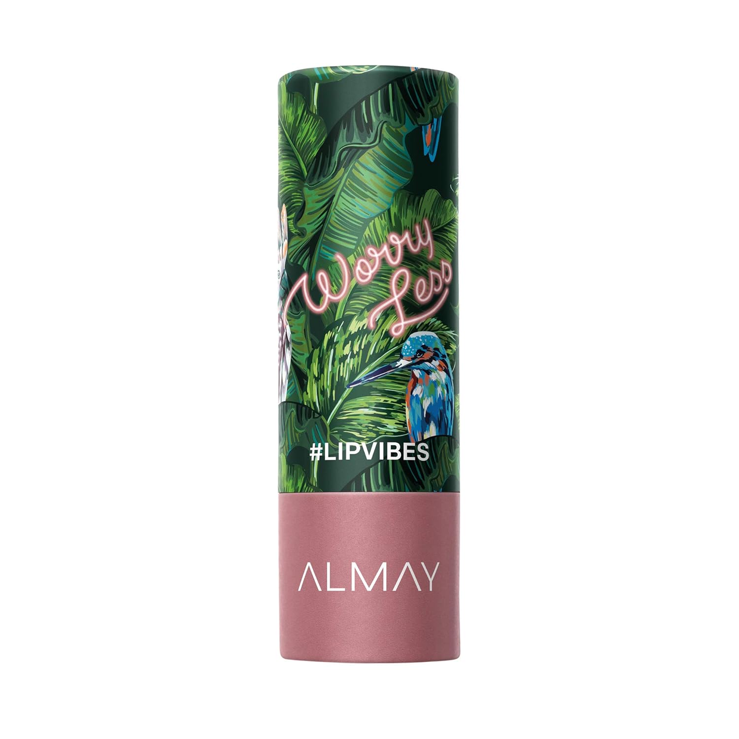 Almay Lip Vibes Lipstick with Vitamin E Oil & Shea Butter, Matte Finish, Hypoallergenic, Worry Less, 0.14 Oz - Image 2