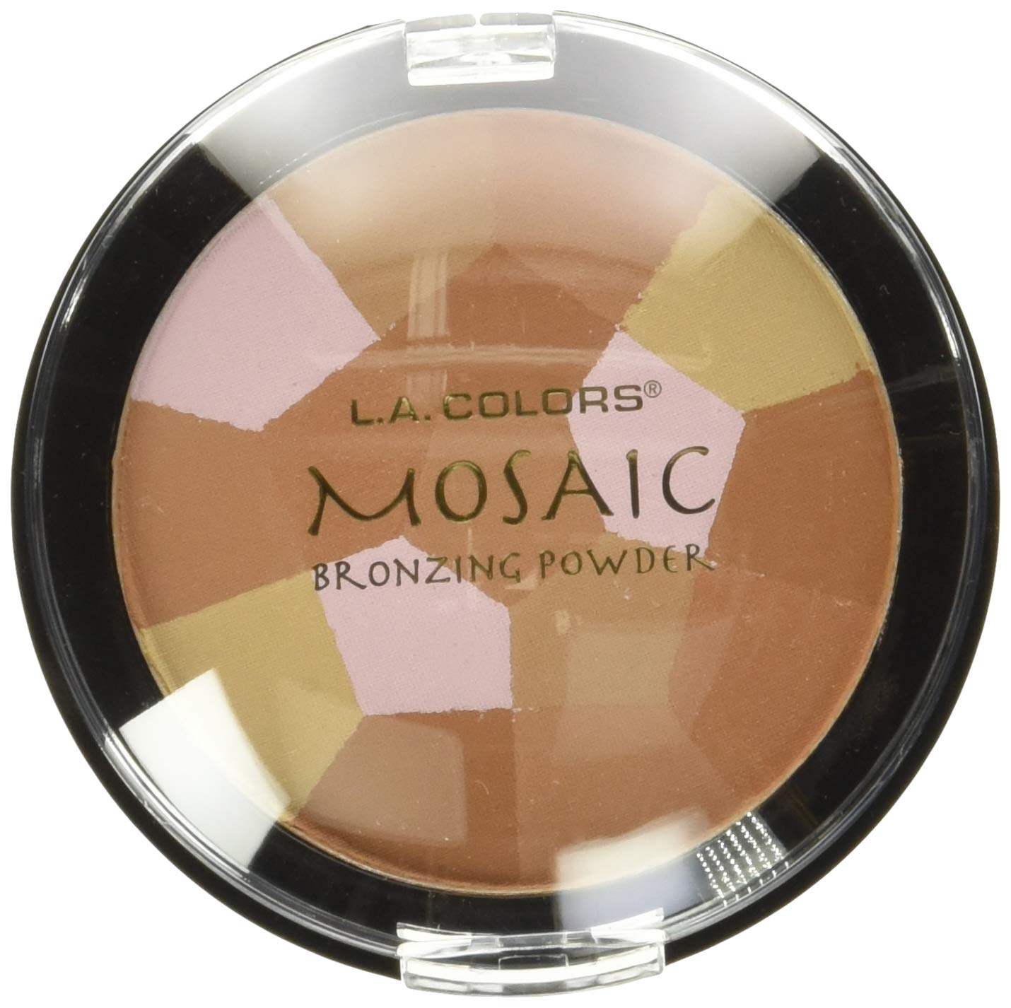 L.A. COLORS HD Mosaic Bronzer (carded), Sun-Kissed Bronze CBMP270 - Image 6