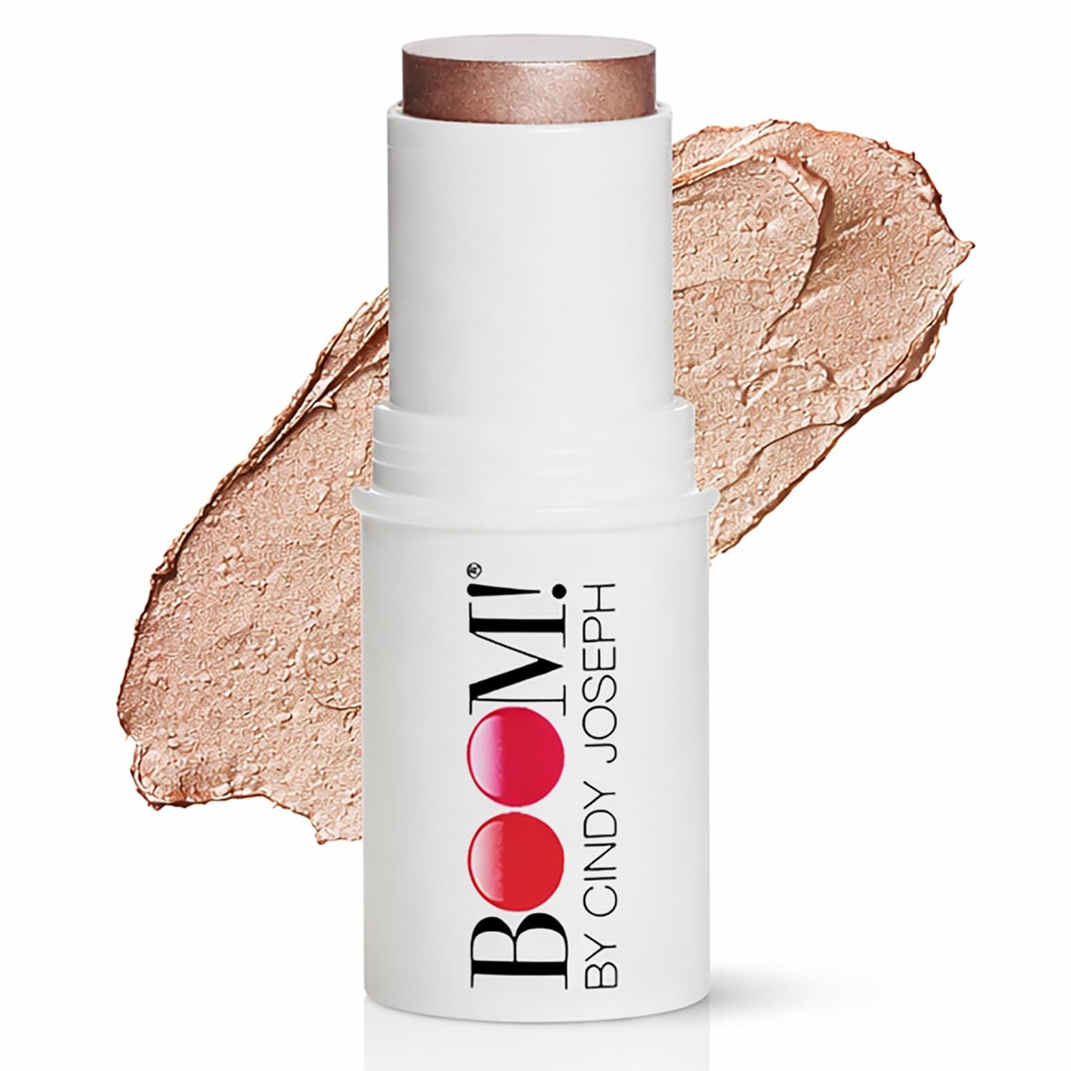Boomstick Glimmer ® Highlighter Makeup Stick, Subtle Shimmer Face Highlighter Stick for Mature Skin, Hydrating Cream Makeup for Cheekbones, Brow Bones & Nose, No Glitter Highlight - Image 2