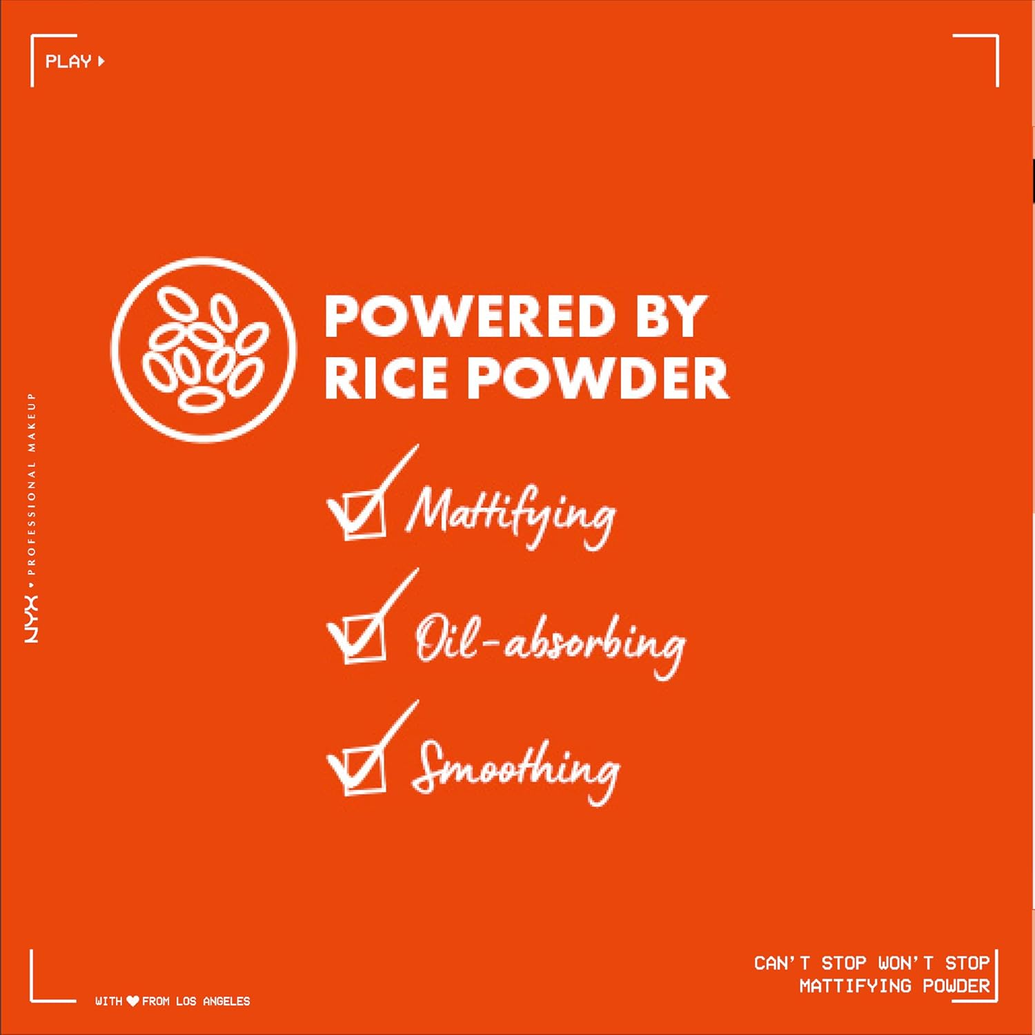 NYX PROFESSIONAL MAKEUP Can't Stop Won't Stop Mattifying Pressed Powder - Light Medium - Image 8