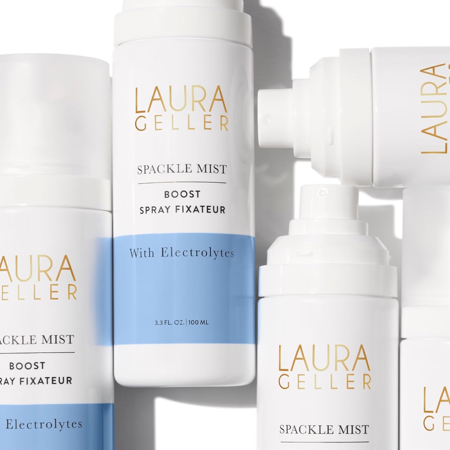 LAURA GELLER NEW YORK Spackle Mist Boost Setting Spray with Electrolytes - Long-Lasting Makeup Spray with Blue Light Protection - Dewy Skin Makeup Setting Spray - Image 10
