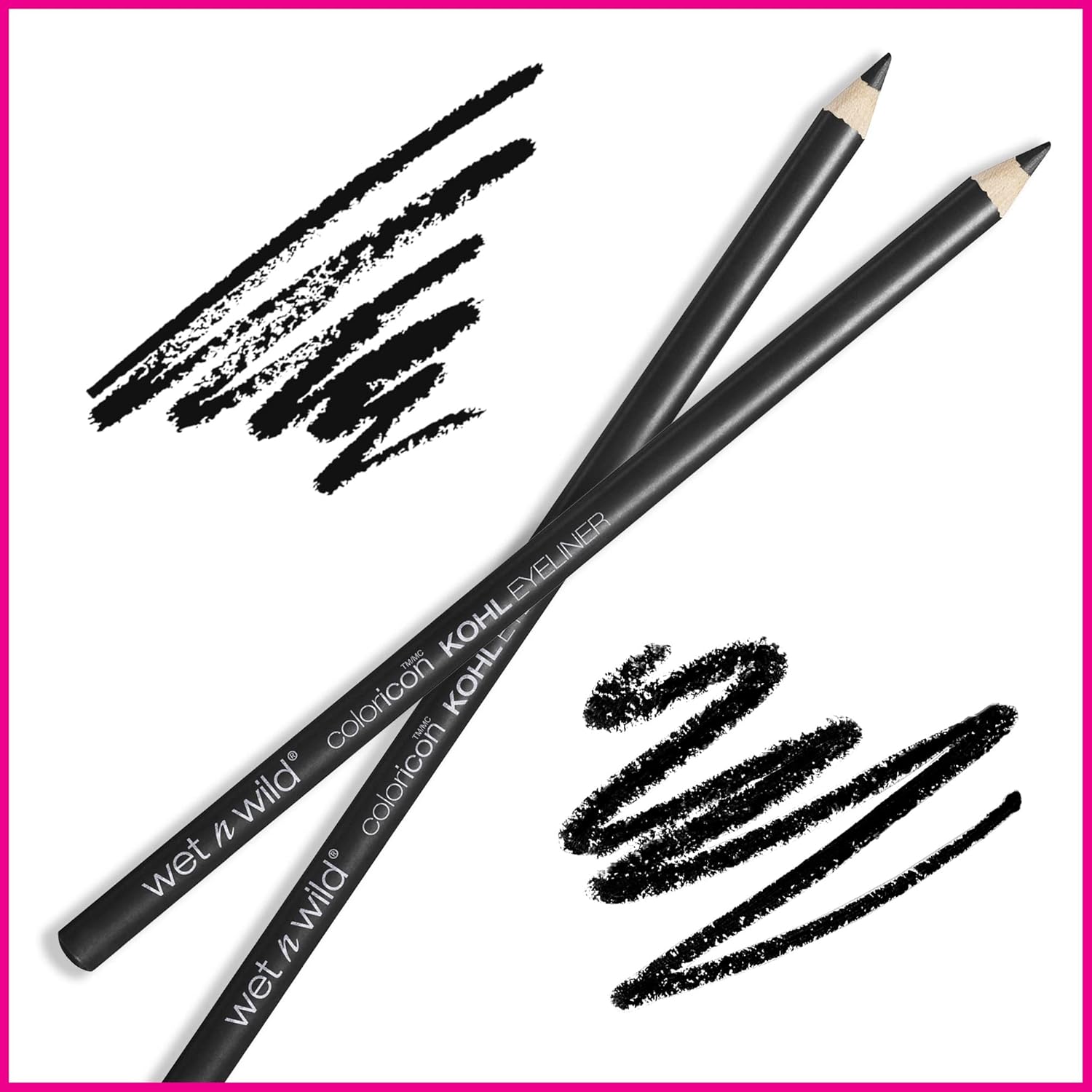 wet n wild Color Icon Kohl Eyeliner Pencil - Rich Hyper-Pigmented Color, Smooth Creamy Application, Long-Wearing Matte Finish Versatility, Cruelty-Free - Baby's Got Black - Image 7