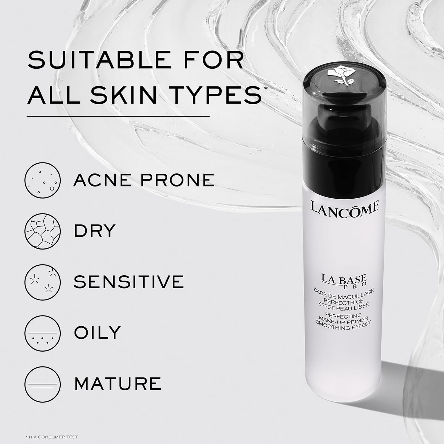 Lancôme La Base Pro Perfecting Oil-Free Makeup Primer | Smoothing Face Primer for All Skin Types | Creates a Flawless, Matte Canvas for Long-Lasting Makeup Application | 0.8 Fl Oz - Image 6