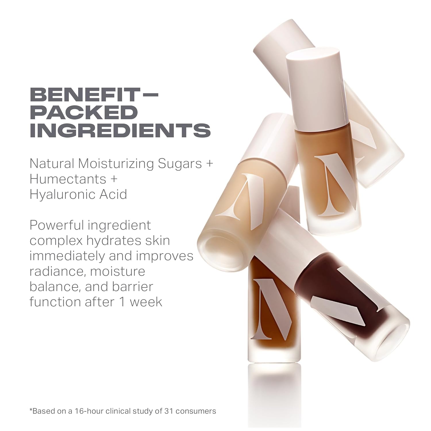 Morphe Lightform Dewy Foundation - Extended Hydration Foundation Makeup with a Lasting, Natural Radiant Finish - Long-Wearing Formula with Buildable, Medium Coverage - Light 05N (1.01 fl oz) - Image 8