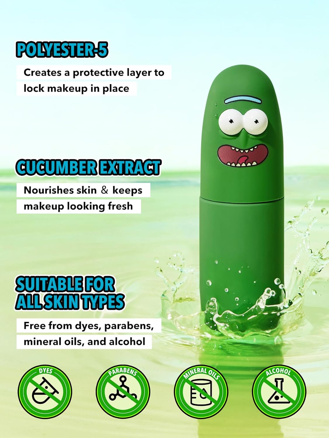 SHEGLAM Pickle Rick Setting spray Long-Lasting Face Mist Makeup Setting for Perfect Makeup - Image 4