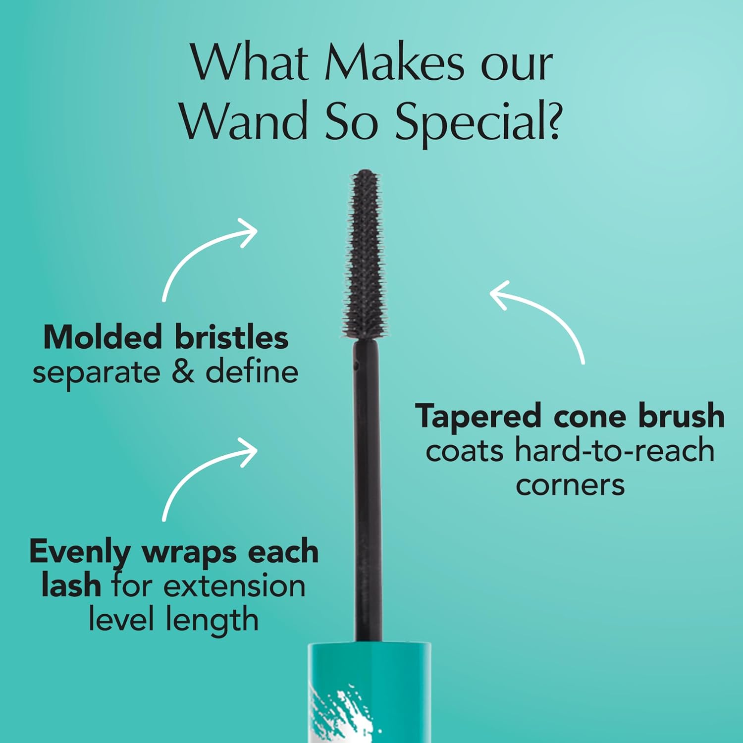 Thrive Causemetics Liquid Lash Extensions Mascara, Tubing Thrive Mascara Lengthening, Volumizing & Curling, Smudge Proof, Washable, No Clumping or Flaking, Vegan & Cruelty Free, Brynn (Rich Black) - Image 4