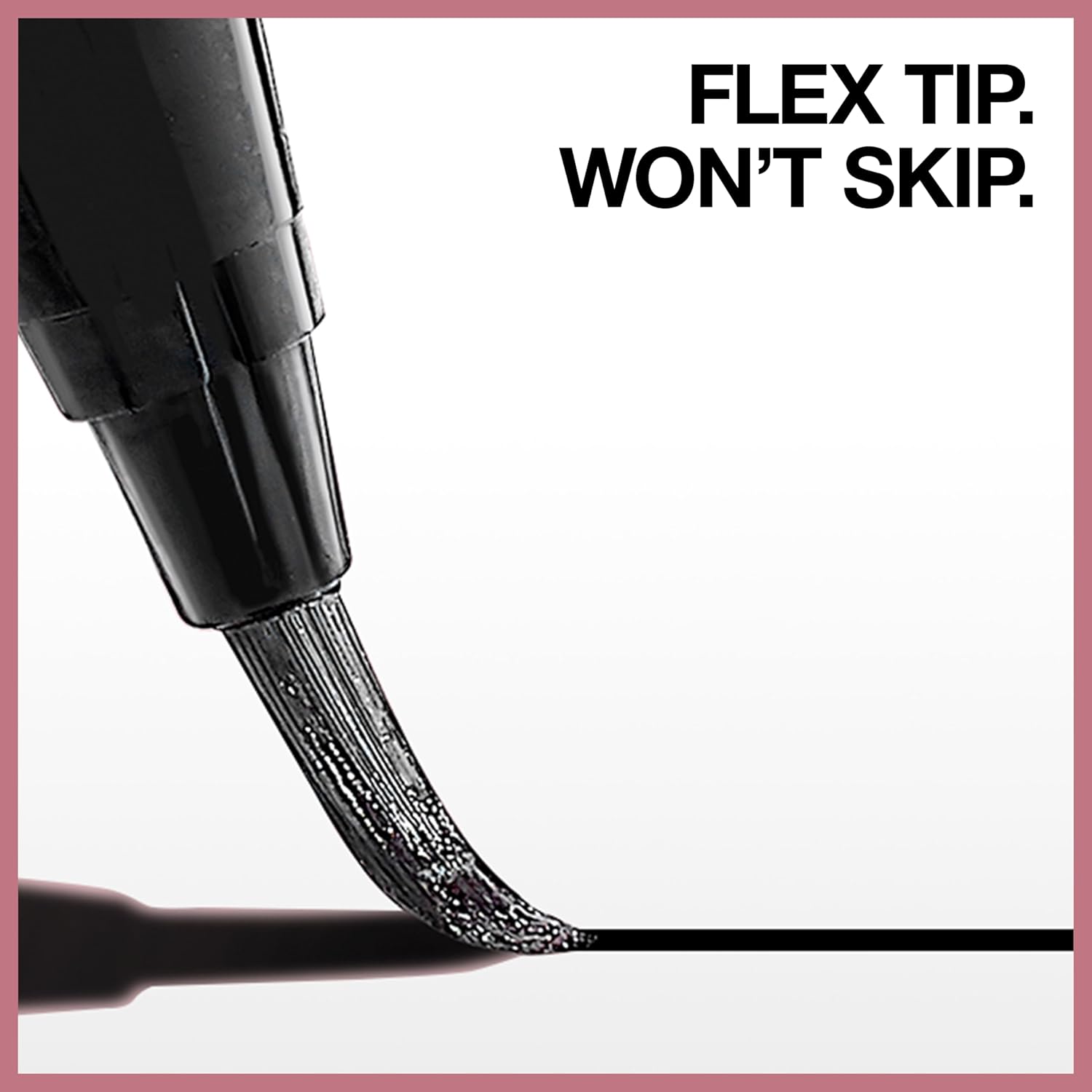 Maybelline Hyper Easy Liquid Pen No-Skip Eyeliner, Satin Finish, Waterproof Formula, Pitch Black, 0.018 Fl Oz - Image 4