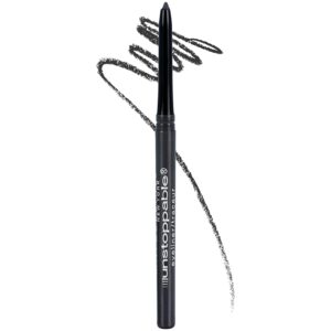 Maybelline Unstoppable Waterproof Mechanical Grey Eyeliner Pencil, Easy to Apply, Smooth Glide, Up to 24 Hour Wear, Pewter