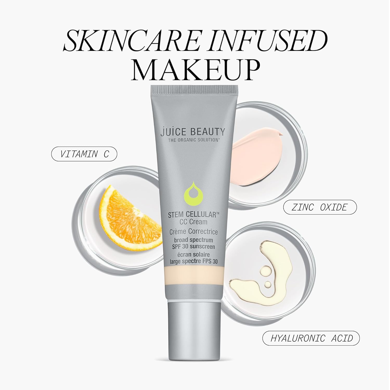 Juice Beauty Stem Cellular CC Cream SPF 30-50 mL - Provides Light Glowing Coverage - Vegan, Cruelty Free, Hydrating - Image 6