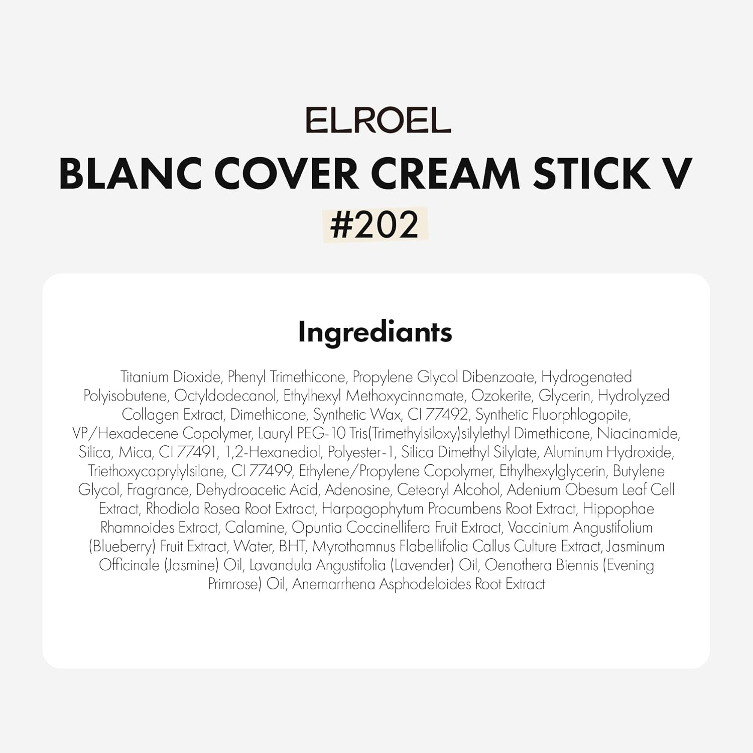 Blanc Cover Cream Stick V White - Korean Color-Changing Foundation Stick with Volufiline - Medium to Full Coverage Dewy Finish Base Makeup - Dual-Ended with Detachable Brush (202 Natural) - Image 9