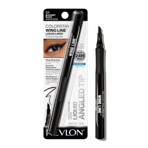Revlon Liquid Eyeliner Pen, ColorStay Wing Line Eye Makeup, Waterproof, Smudge-proof, Longwearing with Angled Felt Tip, Wing Line
