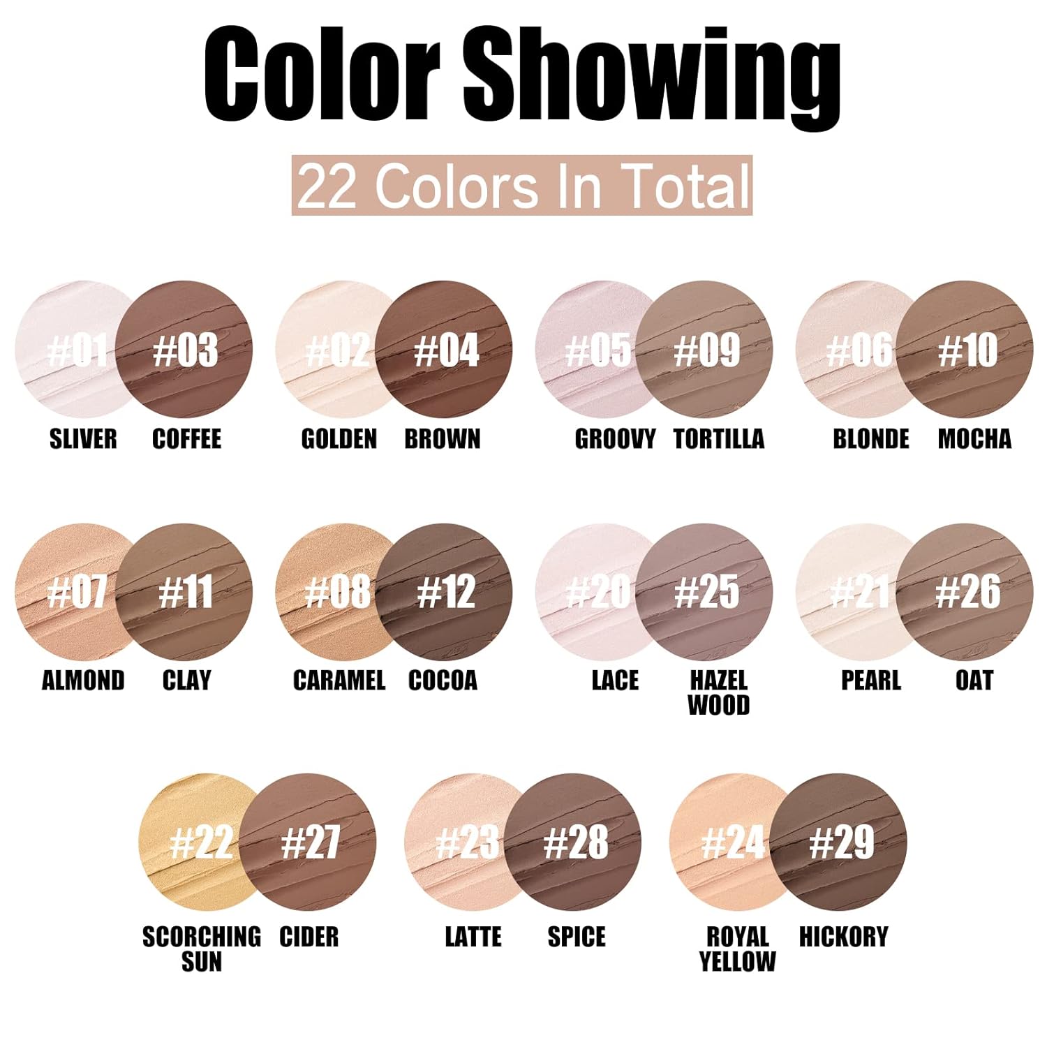 FOCALLURE 2 Pcs Mineral Cream Contour Stick,Moisturize Highlighter and Bronzer Pen,Non Stick Face Brightens & Shades Pencil,Long Lasting & Smooth Gliding Face Illuminator Makeup,Medium - Image 7