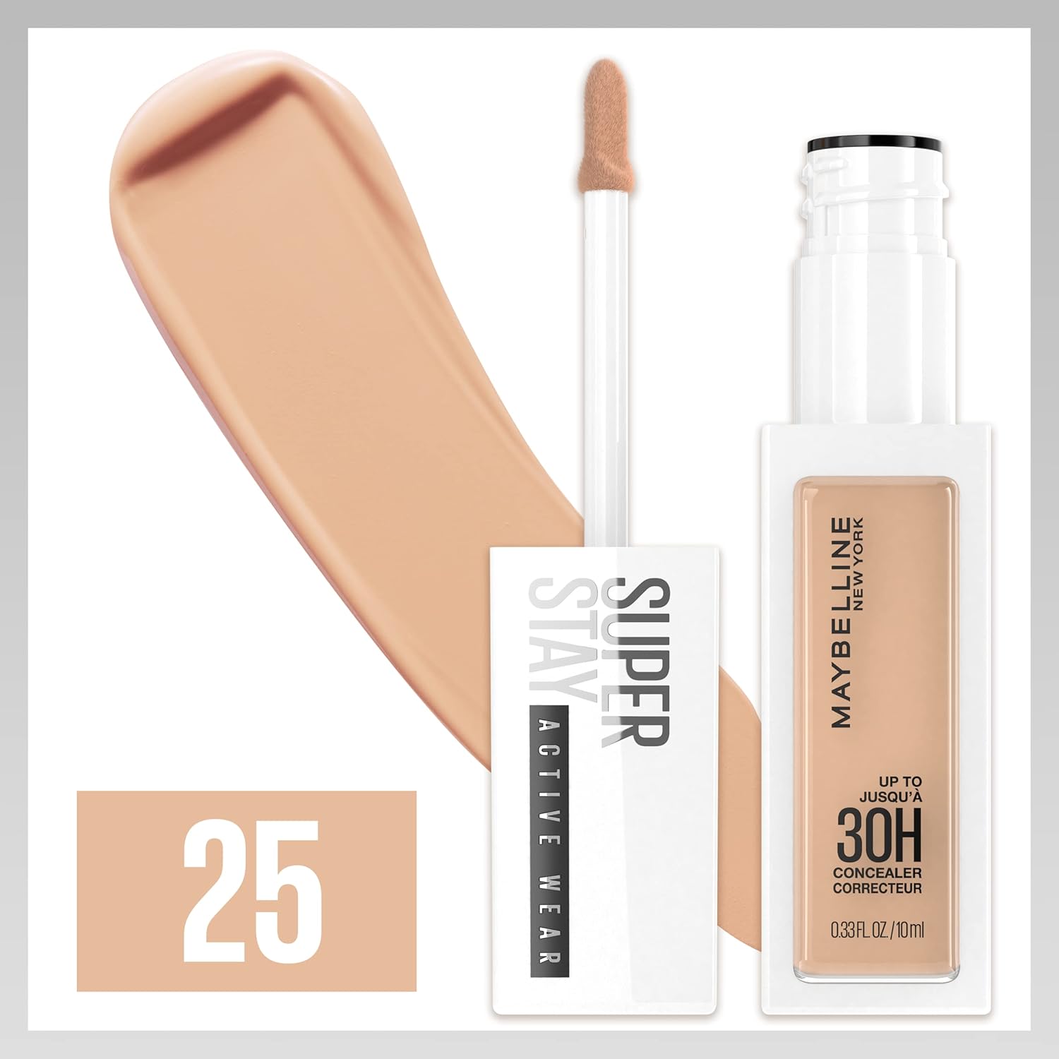 Maybelline Super Stay Liquid Concealer Makeup, Full Coverage Concealer, Up to 30 Hour Wear, Transfer Resistant, Natural Matte Finish, Oil-free, Available in 16 Shades, 25, 1 Count - Image 4