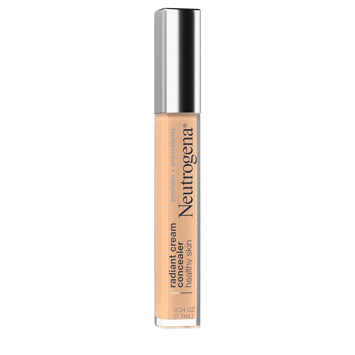 Neutrogena Healthy Skin Radiant Brightening Cream Concealer with Peptides & Vitamin E Antioxidant,Lightweight Perfecting Concealer Cream,Non-Comedogenic,Sugar Light 03 with warm undertones,0.24 oz - Image 10