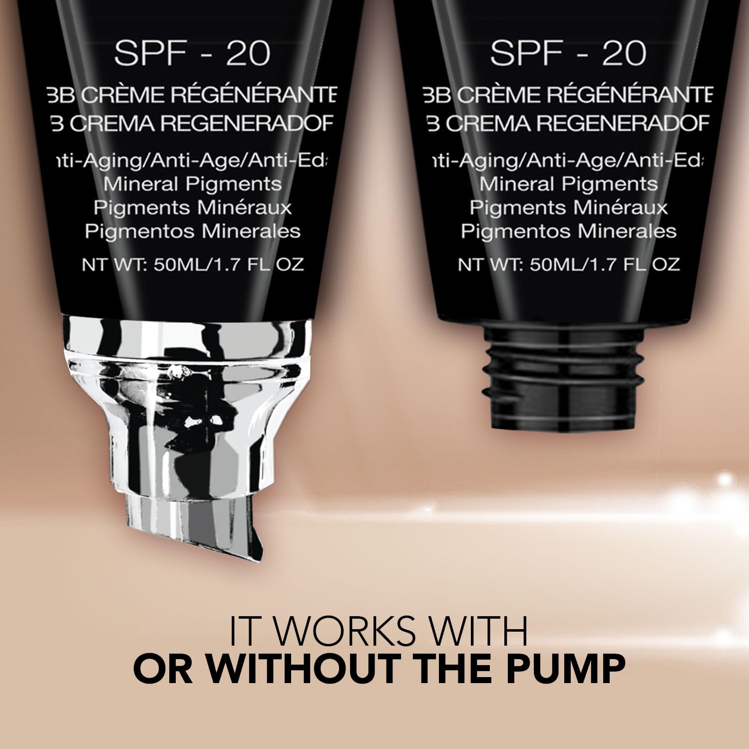 Bellapierre BB Cream SPF 20 – Mineral Sunscreen & Liquid Foundation, Lightweight Face Moisturizer with Buildable Coverage, Matte Finish, Non-Toxic, Paraben-Free, Cruelty-Free – 1.7 oz - Medium - Image 8
