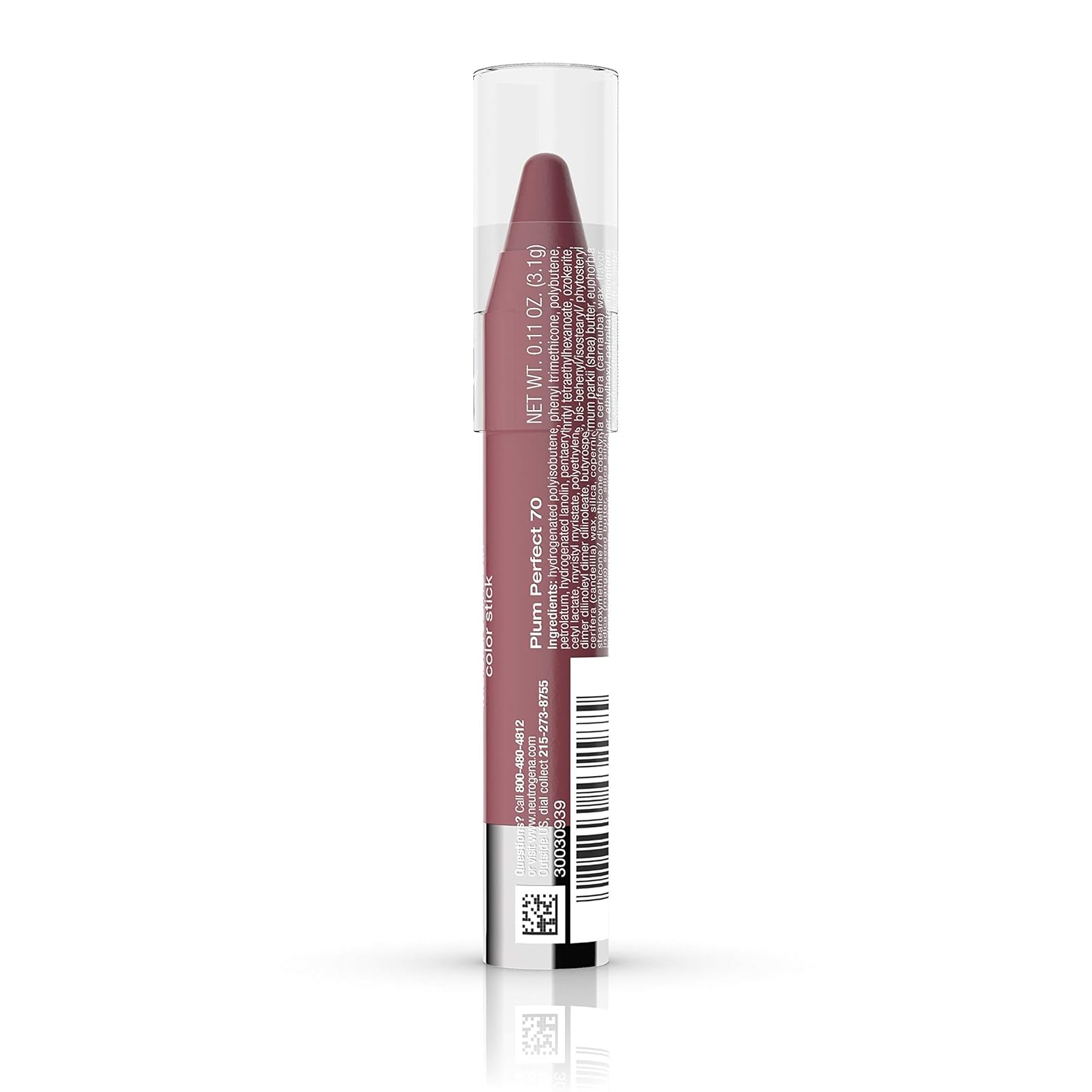 Neutrogena Moisturesmooth Color Lipstick, 70 Plum Perfect, .011 Oz. - Image 9