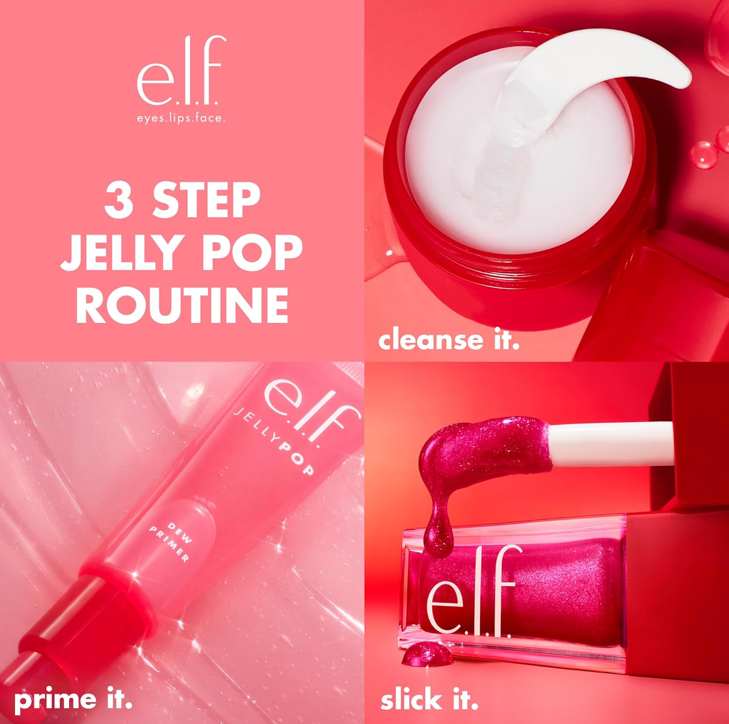 e.l.f. Jelly Pop Dew Primer, Limited Edition Translucent Face Primer For Moisturizing & Smoothing Skin & Gripping Makeup, Vegan & Cruelty-Free - Image 8