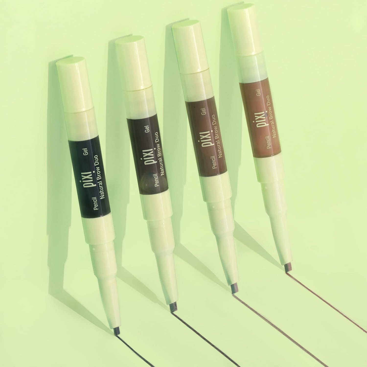 Pixi Natural Brow Duo - Natural Brown, Precision Pencil & Tinted Gel, Waterproof Brow Shaper for All-Day Hold, Paraben-Free, 0.2oz - Image 3