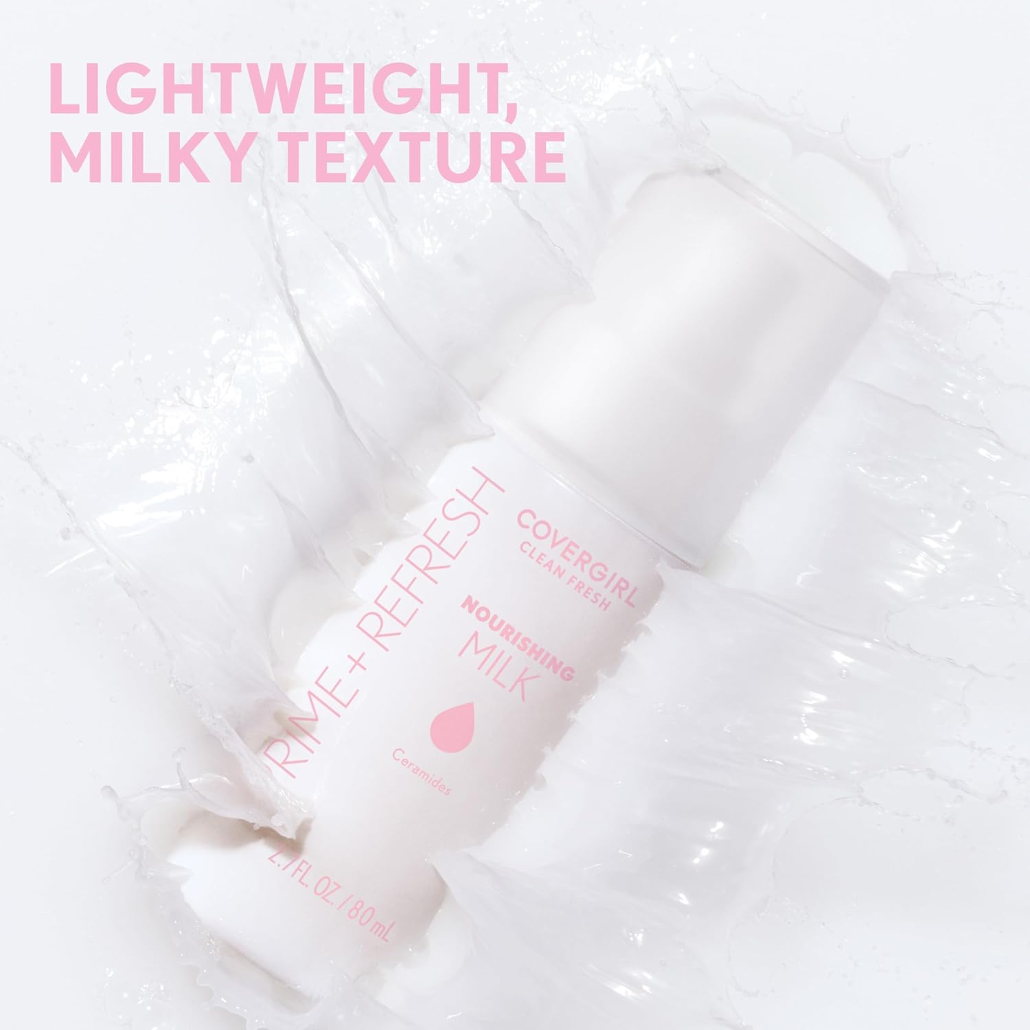 COVERGIRL Clean Fresh Nourishing Milk Spray - 100, Plumping, Moisturizing Face Mist, Dewy Finish, Vegan Formula - Image 6