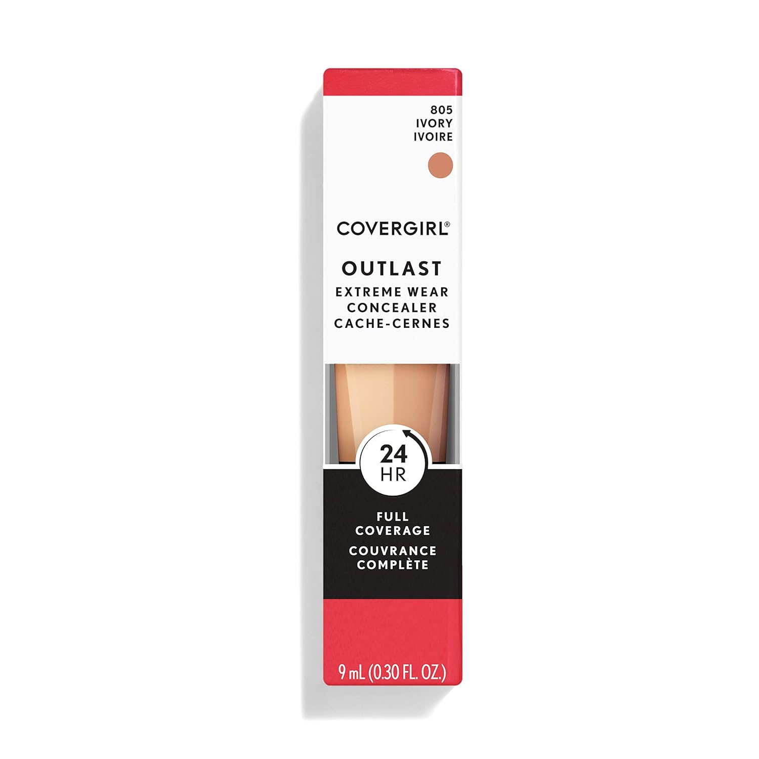 COVERGIRL Outlast Extreme Wear Concealer, Ivory 805 - Image 4