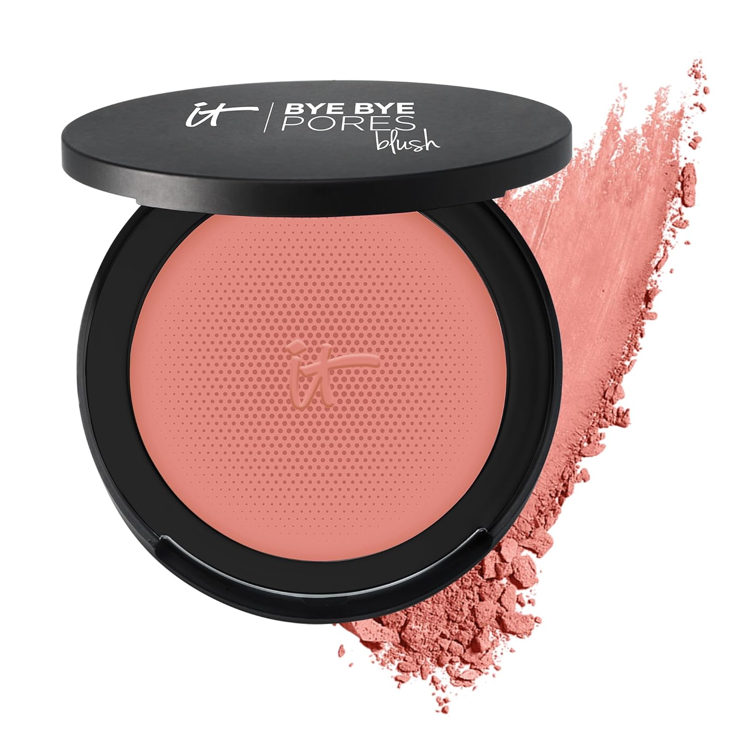 IT Cosmetics Bye Bye Pores Blush - Sheer, Buildable Color - Diffuses the Look of Pores & Imperfections - With Silk, Hydrolyzed Collagen, Peptides & Antioxidants - 0.192 oz - Image 2