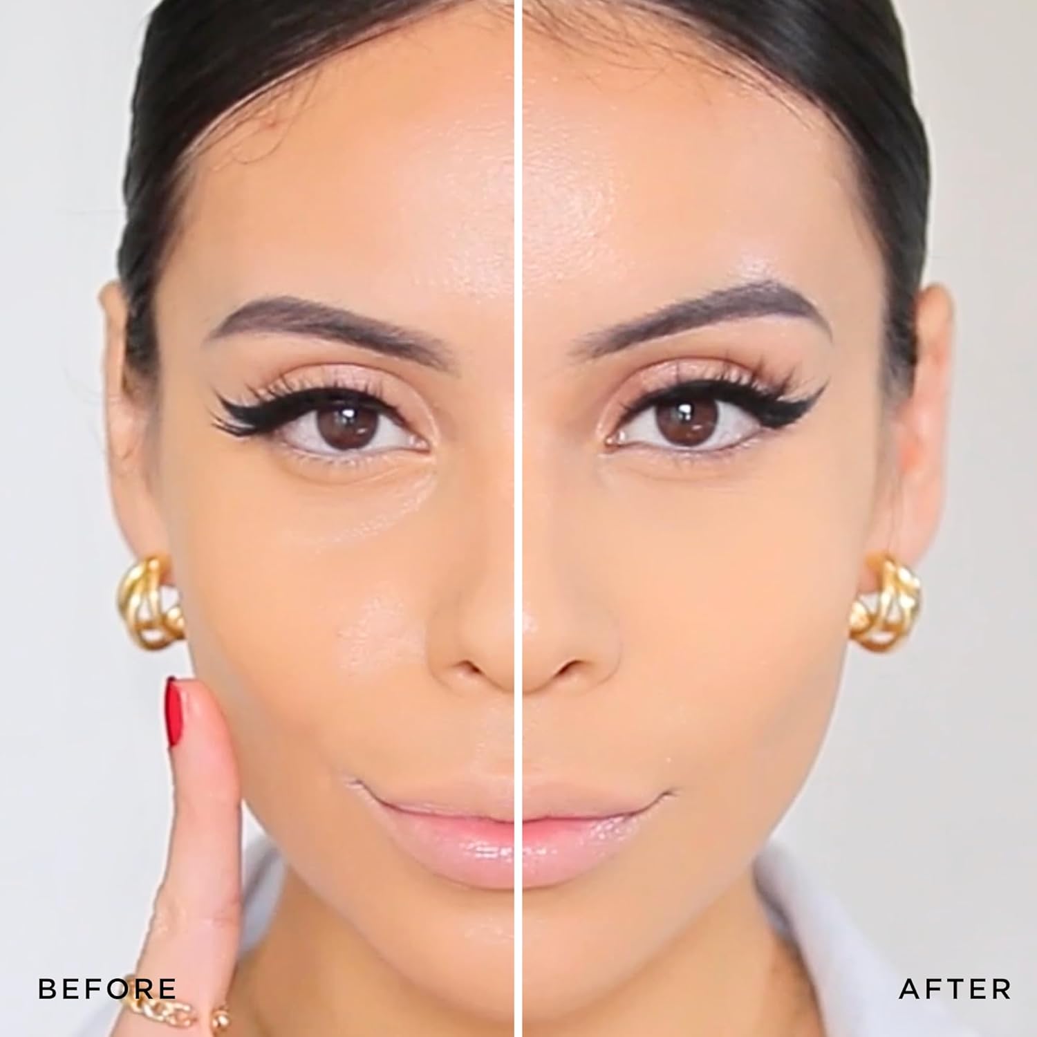 HALEYS Re-touch Setting Powder VEGAN + CRUELTY-FREE, Ultra-Blurring, Lightweight, Non-Caking, Nourishes, Smoothens for Filter-Like Finish, Soft Focus Translucent Loose Powder (Honey Shade) - Image 4