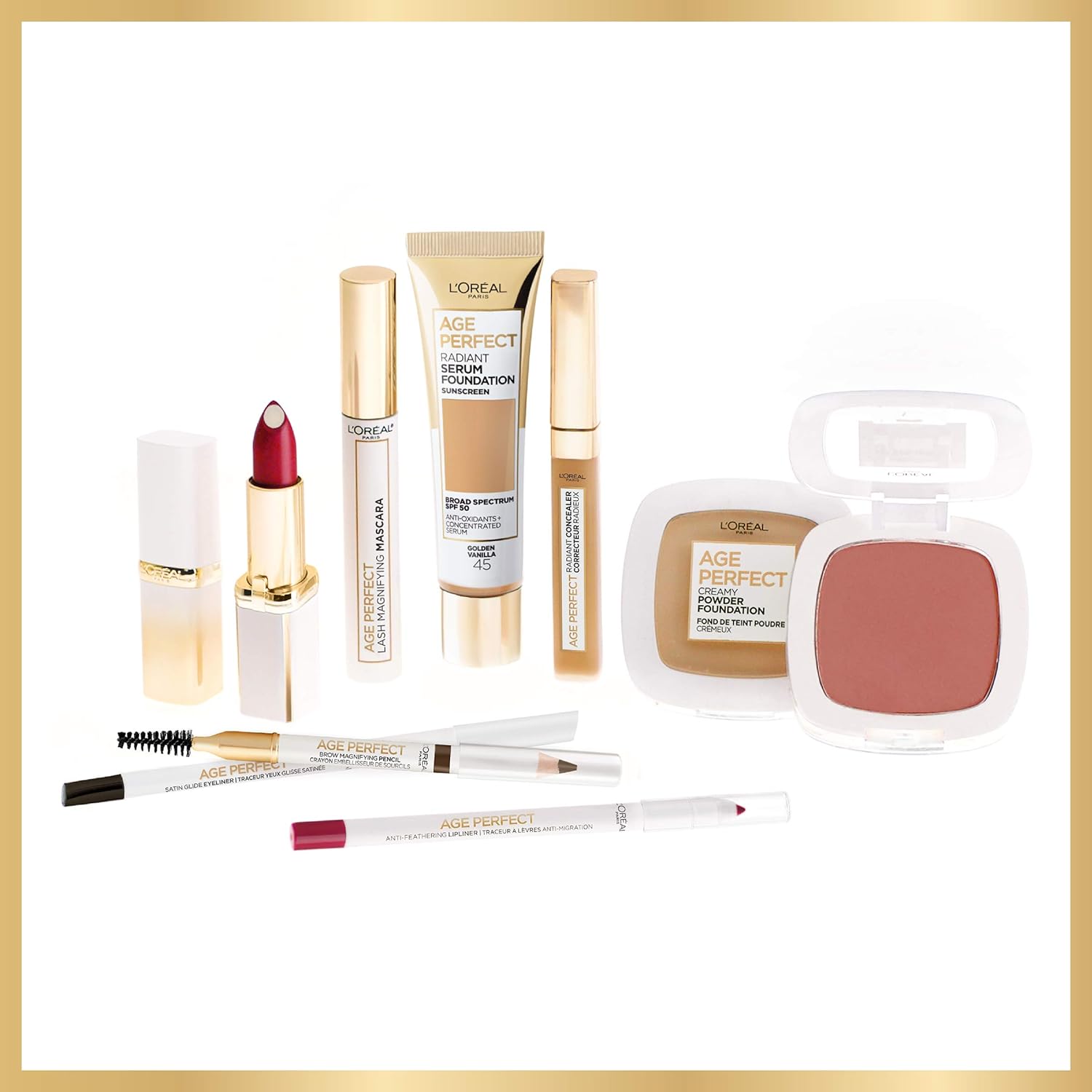 L'Oreal Paris Age Perfect Face Blurring Primer Infused with Caring Serum Smoothes Liners and Pores - Image 6