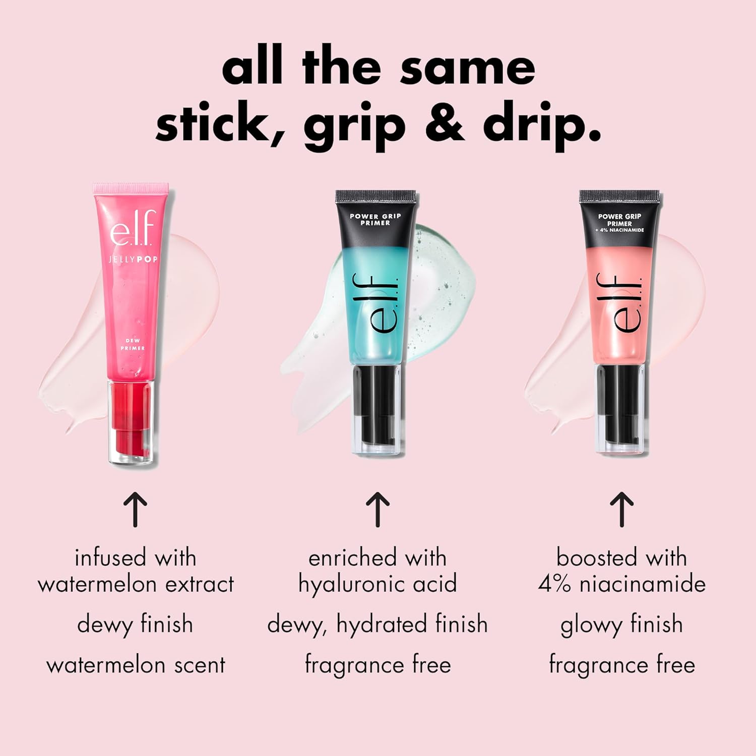 e.l.f. Jelly Pop Dew Primer, Limited Edition Translucent Face Primer For Moisturizing & Smoothing Skin & Gripping Makeup, Vegan & Cruelty-Free - Image 5