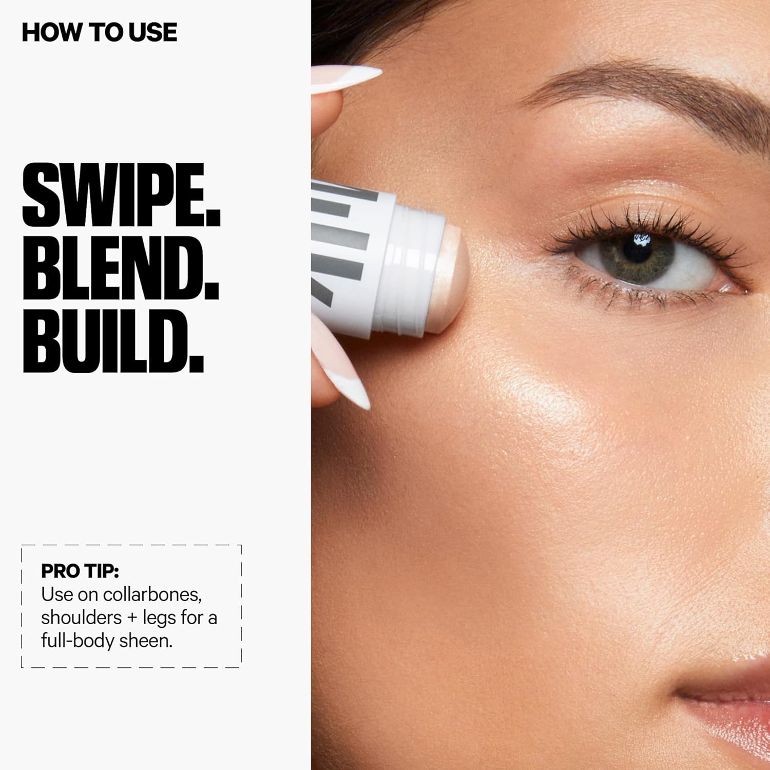 Milk Makeup Highlighter – Cream Highlighter Stick for Face + Body with Radiant, Shimmery Glow – Buildable, Blendable, Vegan Formula for All Skin Types - Image 6