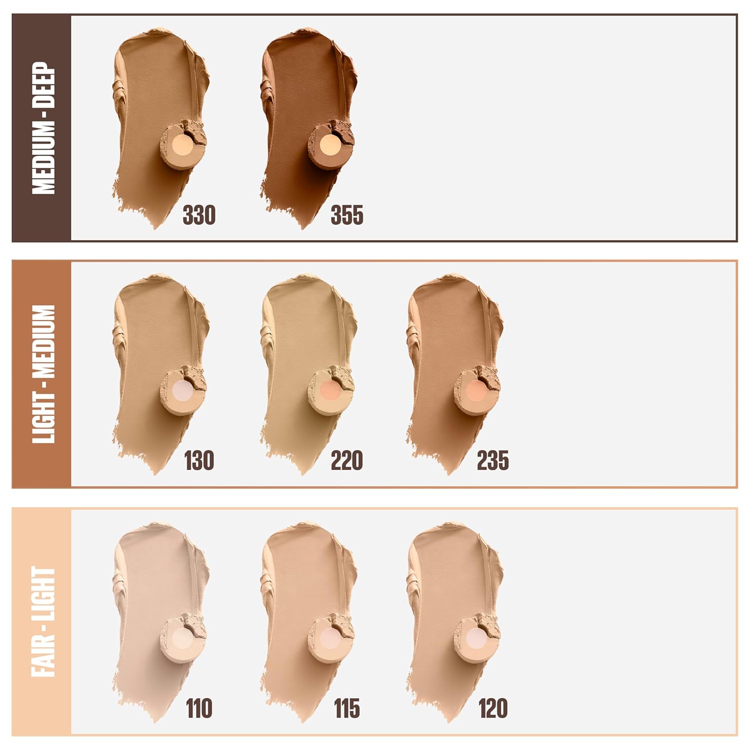 Maybelline Fit Me Shine-Free + Balance Foundation Stick, Multi-Use Face Makeup and Contour Stick For Natural, Matte Coverage, Porcelain, 1 Count - Image 5