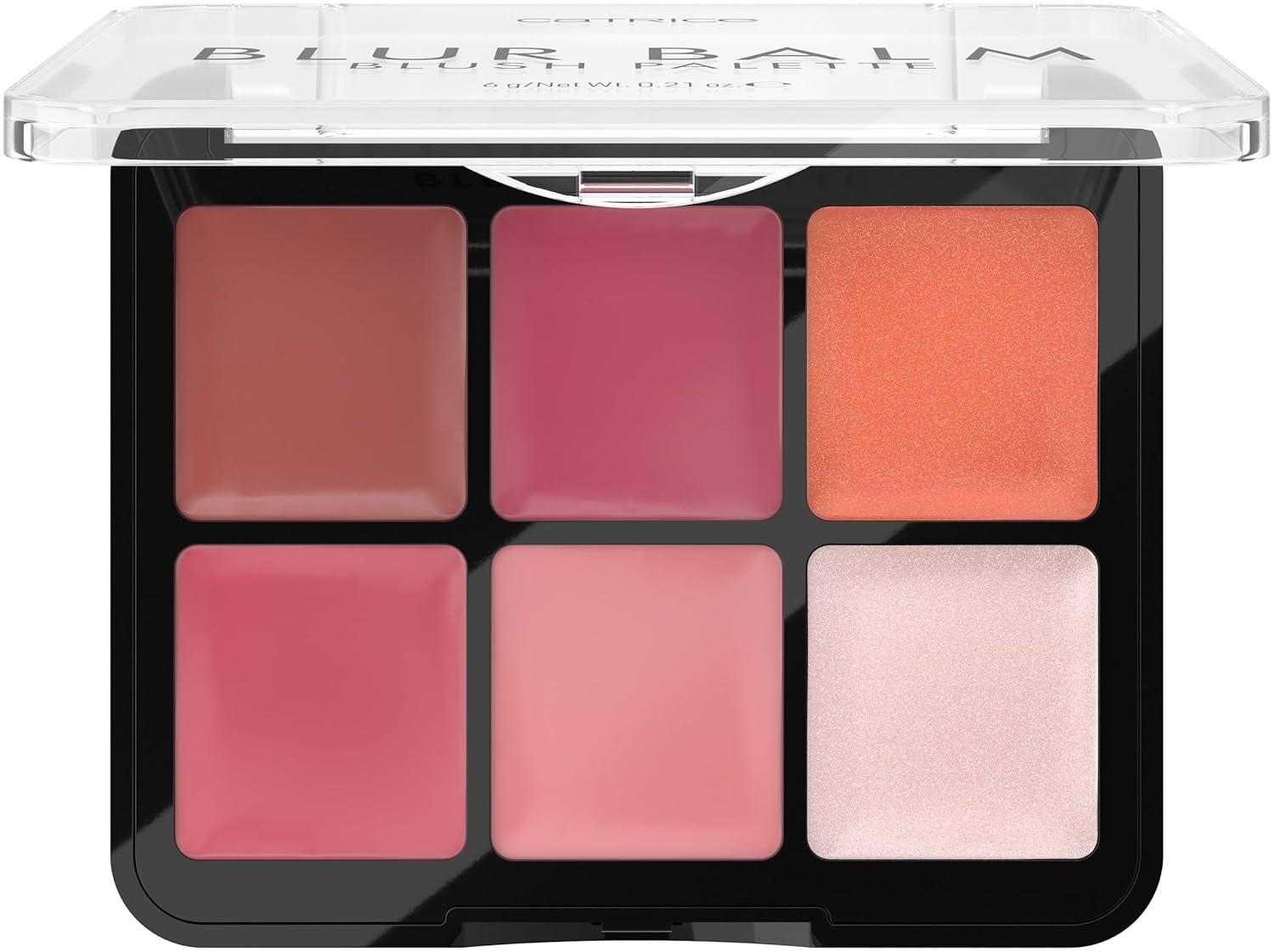 Catrice Blur Balm Blush Palette | 6-in-1 Blurring Flush & Highlighter Makeup | Balm-to-Powder Formula | Vegan & Cruelty Free - Image 3