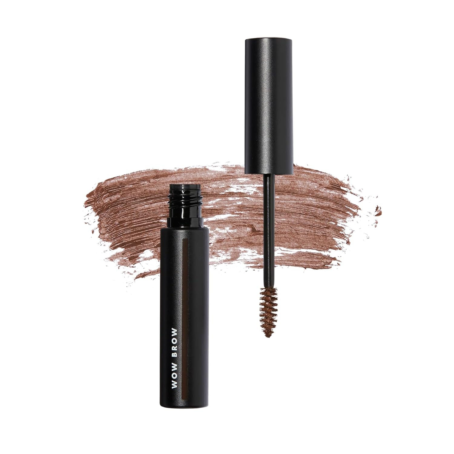 e.l.f. Wow Brow Gel, Volumizing, Buildable, Wax-Gel Hybrid, Creates Full, Voluminous-Looking Brows, Locks Brow Hairs In Place, Brunette - Image 2