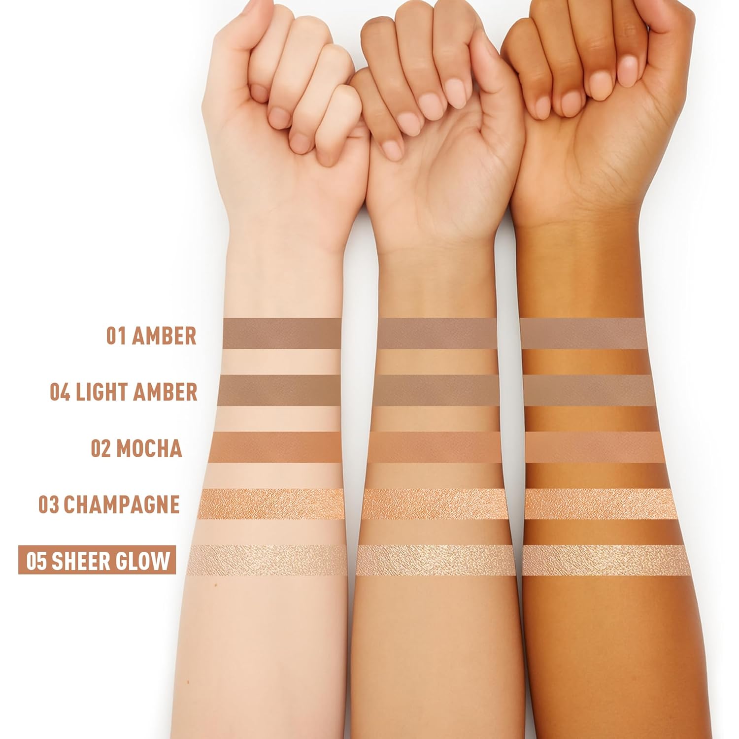 FV Cool Toned Contour Stick, Creamy & Blendable Formula, Highly Pigmented, Long-Lasting for a Natural, Waterproof Finish, Face Sculpting Makeup for Fair/Light Skin, Beginner Friendly, 01 Amber - Image 8